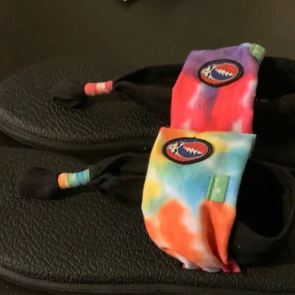 Grateful Dead Sanük X Yoga Sling Sandals